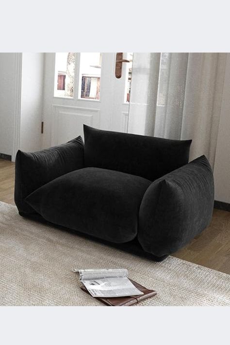 As an affiliate, I may collect a share of sales or other compensation from the links on this page. Small Spaces Living Room, Small Couch, Foam Sofa, Plush Sofa, Small Space Living Room, Comfy Sofa, Contemporary Fabric, Modular Sectional Sofa, Stylish Sofa