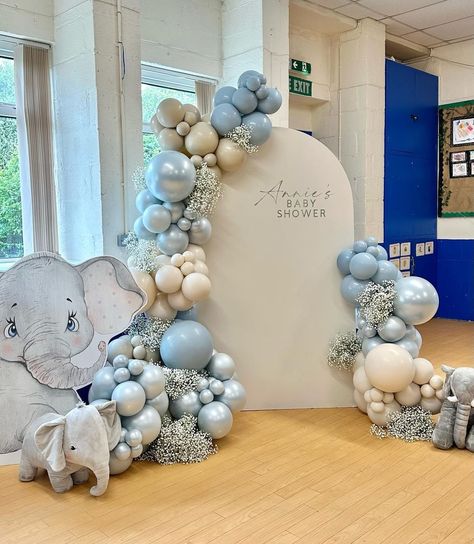 Elephant Theme Birthday Party Decor, Baby Elephants Baby Shower Ideas, Elephant Boy Baby Shower Theme, Baby Boy Theme Shower Ideas, Elephant Theme Baby Shower Boy, Baby Boy Baby Shower Ideas Theme, Baby Elephant Baby Shower Ideas, Elephant Birthday Theme, Baby Shower Elephant Theme Boy