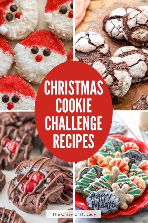 If you're not among the talented cookie makers, no worries! These Christmas Cookie Challenge Recipes are fun, easy, and sure to get you into the holiday spirit. Enter a Christmas cookie contest with confidence using any of the recipes below! Christmas Cookie Challenge, Christmas Bake Off, Betty Crocker Cookies, Oatmeal Butterscotch Cookies, Baking Challenge, Cookie Contest, Baking Contest, Cookie Maker, Easy Christmas Cookie Recipes