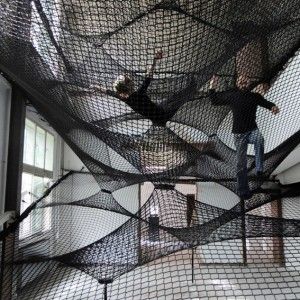 Floating Landscapes - Net Z33 by Numen Silo House, Grain Silo, Jungle Gym, Indoor Playground, Fun Times, Kids Playground, Kid Spaces, Cool Rooms, Conceptual Art