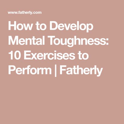 How To Build Mental Strength, Baseball Mental Toughness, Mental Strength Exercises, Building Mental Strength, Sports Mental Toughness, How To Become Mentally Tough, Volleyball Mental Toughness, Softball Mental Toughness, Mental Toughness Challenge