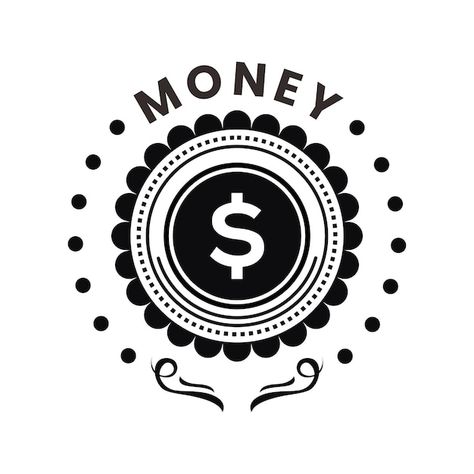 Logo Money Design, Money Logo Design, Logo Money, Dollar Symbol, Money Logo, Dolla Sign, Funny Lockscreen, Bag Logo, Instagram Dp