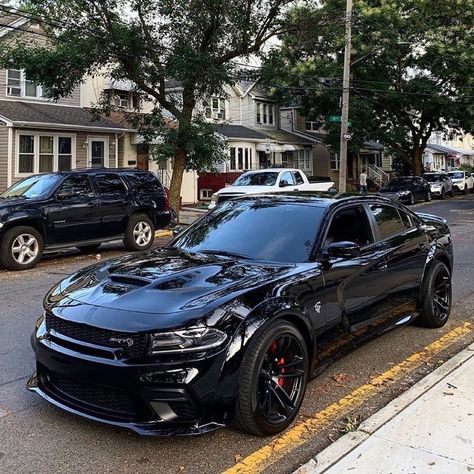 4,564 Likes, 41 Comments - STREET & RACING TECHNOLOGY ® (@srt.hellcat) on Instagram: “Describe This Hellcat Widebody Charger Using Only One Word! // Hellcat WB Owner : @_nycsrt_…” Black Dodge Charger, Dodge Charger Srt Hellcat, Tmax Yamaha, Black Charger, Dodge Charger Hellcat, Charger Srt Hellcat, Serie Bmw, Dodge Charger Srt, Charger Srt