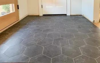 Peel And Stick Groutable Vinyl Tile, Quadrostyle Vinyl Tiles, Groutable Luxury Vinyl Tile Flooring, Tile Looking Vinyl Flooring, Vinyl Floor Tiles Bathroom, Best Peel And Stick Floor Tile Bathroom, Peel And Stick Slate Floor Tile, Diy Kitchen Tile Floor, Vinyl Flooring Tile Look