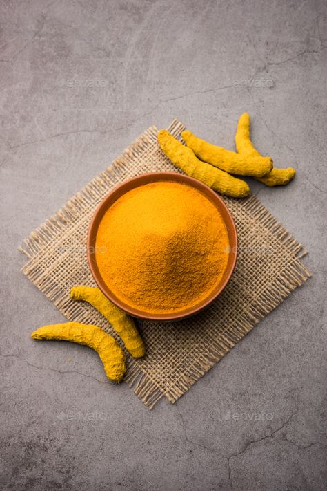 Turmeric Product Photography, Haldi Powder Photography, Turmeric Powder Photography, Turmeric Packaging Design, Turmeric Powder Packaging Design, Vegetable Powder, Haldi Powder, Spices Photography, Cute Henna Tattoos