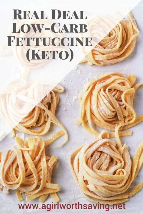 This low carb and keto fettuccine noodle recipe is a dream. It tastes just like the real deal and you will never miss pasta again! Keto Fettuccine Noodles, Carbless Pasta, Low Carb Homemade Pasta, Lupin Flour Noodles, Keto Noodle Recipes, Lupin Flour Recipes Low Carb, Low Carb Pasta Noodles, Keto Pasta Noodles, Low Carb Pasta Recipes