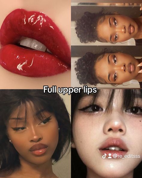 Which lips do you have? Round Lips Filler, Keyhole Lips, Types Of Lips Shape, Lips Type, Round Lips, Types Of Lips, Skin Tone Chart, Lips Shape, Heart Shaped Lips