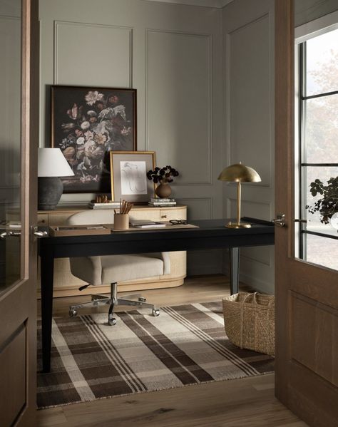 How to Design a Home Office that is Functional and Stylish - NP Studio Mcgee Home Office, Studio Mcgee Home, Mcgee Home, Office Inspo, Small Home Office, Home Office Space, Office Room, Office Spaces, Office Inspiration