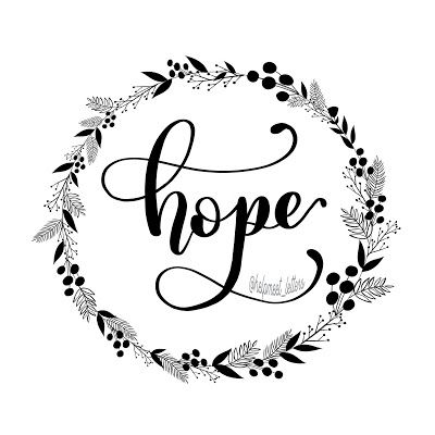 Hope Calligraphy, Printable Cookies, Hope Lettering, Hope Word Art, Kjv Bible Verses, Kjv Bible, Cricut Craft, Create Digital Product, Cricut Craft Room