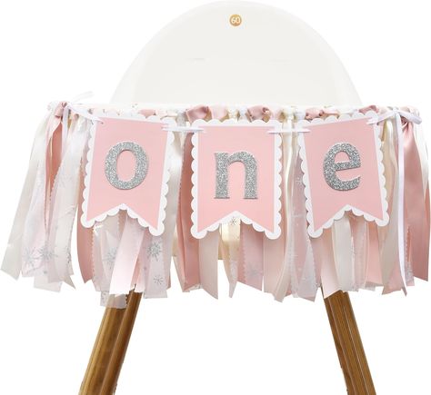 Winter Snowflake One High Chair Tulle Tutu - Snowflake First Birthday Decorations,Winter Onederland 1st Birthday High Chair Banner, Pink And Silver High Chair Tutu,1st Photo Prop Cake Smash Winter Onederland Party Girl Outfit, 1st Birthday December Girl, Baby Girl First Birthday Theme January, Onederland Birthday Party Girl Winter, One Year Old Winter Birthday Party Girl, Baby Girl First Birthday Theme Winter, 1st Birthday Girl December, Winter One Derland First Birthday Girl, January 1st Birthday Girl