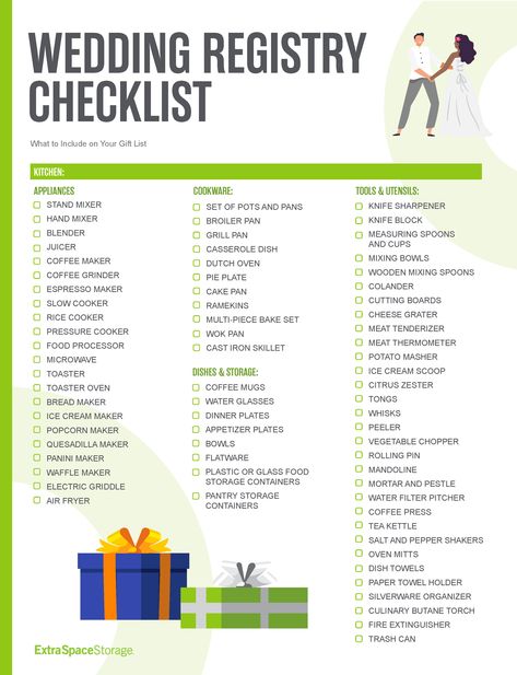 Housewarming Registry Checklist, Home Registry List, New Home Registry List, Housewarming List, Gift Registry Ideas Wedding, Wedding Gift Registry List, Must Have Wedding Registry Items, Bridal Shower Registry Ideas, Gift Registry Ideas