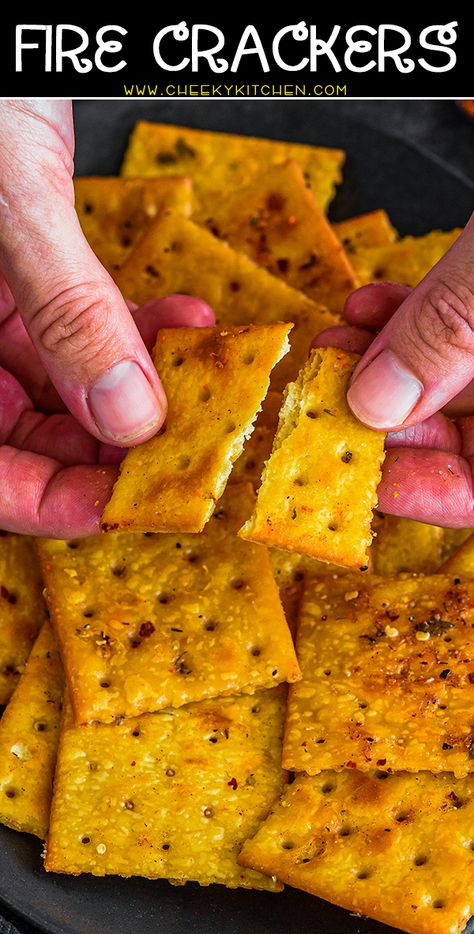 Pepper Crackers Recipe, Cajun Fire Crackers, Tennessee Hot Crackers Recipe, Hot Oyster Crackers Recipe, Baked Seasoned Crackers, Spicy Saltine Crackers Firecracker, Smoked Saltine Crackers, Saltine Cracker Recipes Seasoned Baked, No Bake Spicy Crackers