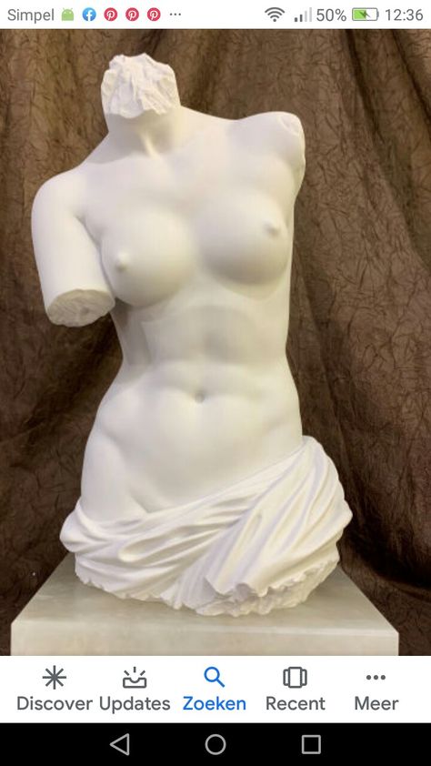 Torso Sculpture, Torso Tattoos, Anatomy Sculpture, Roman Statue, Human Sculpture, Classic Sculpture, Greek Statues, Female Torso, Historical Objects