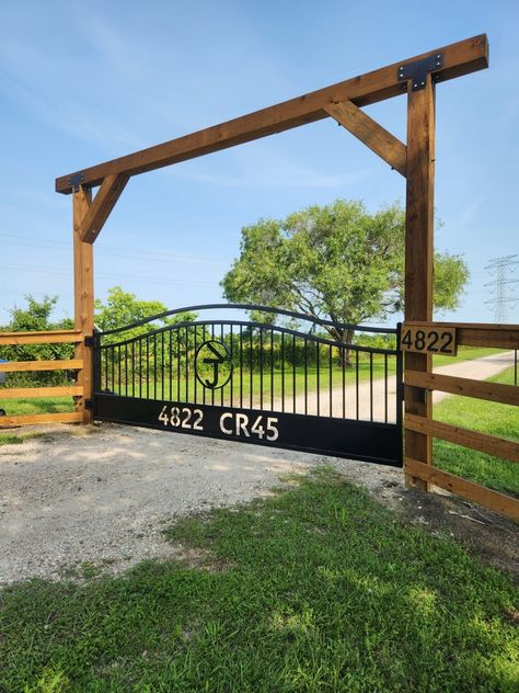 Iron garden gates