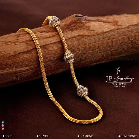 This Stylish Diamond Ball Mope Long chain for Women adds an instant charm to your look wearing this piece from "JP Jewellery" and this long chain has a really stylish and trendy design that makes your dresses look all the more gorgeous. For more Collections Visit our Store now:- 📍Location:- 217, Prakasam Road, Balaji Colony, Tirupati, Andhra Pradesh 517501. Contact:- +91 9246999951. #JPJewellery #JPJewellers #diamondchain #diamondchains Fall Eye Makeup, Bride Photos Poses, Diamond Ball, Indian Jewelry Earrings, Gold Mangalsutra Designs, Gold Chain Design, Gold Mangalsutra, Gold Jewelry Stores, Black Beaded Jewelry