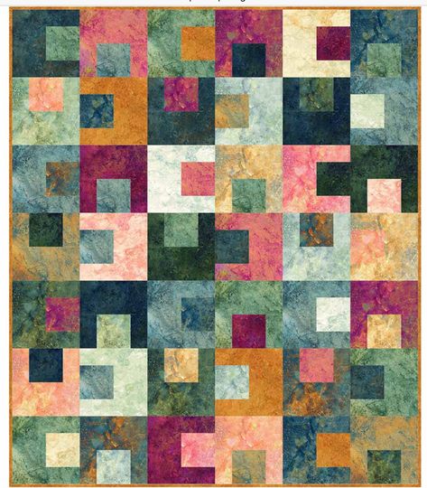 Artisan Blanket, Watercolor Quilt, Layer Cake Quilts, Villa Rosa, Northcott Fabrics, Quick Quilt, Keepsake Quilting, Charm Quilt, Batik Quilts