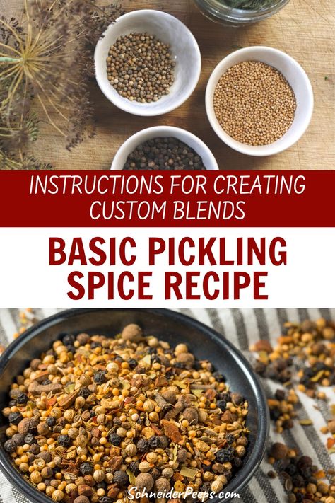 Dill Pickle Spices, How To Make Pickling Spice, Picking Spice Recipe, Homemade Pickling Spice Recipe, Pickle Spice Recipe, Dill Pickling Spice Recipe, Diy Pickling Spice Easy, Pickling Salt Recipe, Pickling Spices Recipe