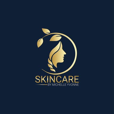 Skin Care Logo designspiration 154 Skin Care Logo Design, Skincare Brand Logo, Skin Care Branding Design, Skincare Logo Design, Sewing Business Logo, Skin Care Logo, Free Business Logo, Skin Logo, Gold Logo Design