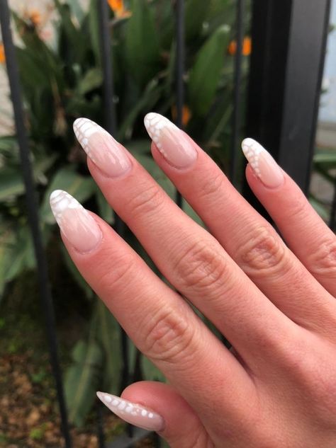 crocodile french nails🤍 | Nails, Long acrylic nails, Dream nails Crocodile French Tips, Crocodile French Tip Nails, Fun French Nails, Crocodile Nails, Nails Long Acrylic, Snake Skin Nails, Unicorn Nails, Nails Now, Simple Acrylic Nails