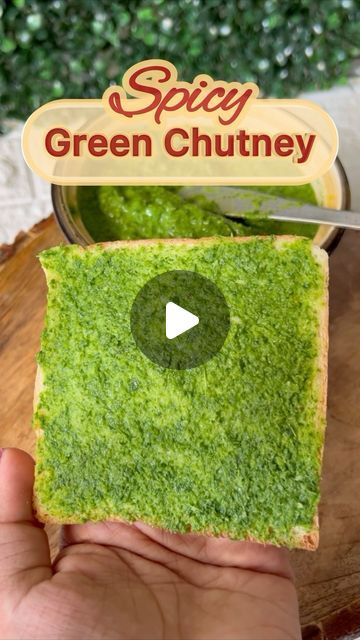 🧿Foodaffairs_by_dipika🧿 on Instagram: "Spicy Green Chutney (Coriander Chutney):
15 green chillies 
1/4 cup Sev
Salt to taste
1 tsp Black salt
2 tbsp Lemon juice
1 big bowl Coriander with stems
10 to 12 mints leaves 
8 to 10 Ice cubes
*To keep Green colour of chutney use Ice cubes instead of water.
*Do not use more Mint leaves, it will taste bitter after sometime.
.
.
.
#greenchutney #coriander #corianderchutney #corianderleaves #freshchutneys #freshlymade #storeit #indiancuisine #indianchutney #chutneyrecipe #harichutney #spicy #spicychutney #mintchutney #food #foodpics #greencolor #greencolor #paratha #indiansnack #sandwichchutney #sandwich #sandwiches #sandwichrecipe #recipes #dailyrecipes #dip #starter #foodaffairsbydipika" Sandwich Chutney Recipe, Mint Chutney Recipe, Chutney Sandwich, Coriander Chutney, Mint Chutney, Green Chutney, Black Salt, Coriander Leaves, Chutney Recipes