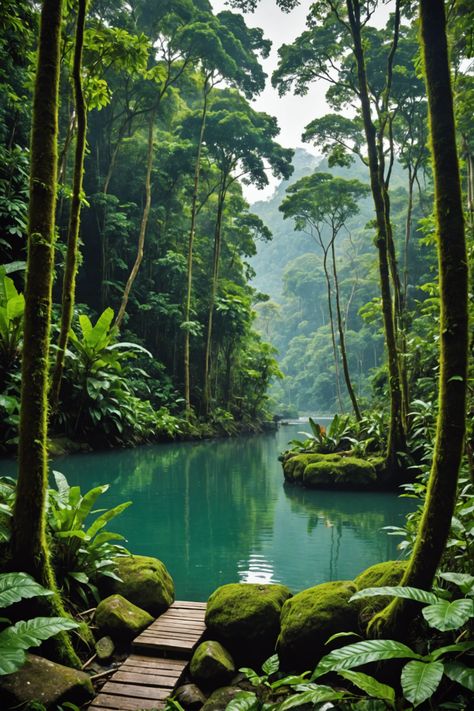 Dive Deep into the Amazon: Exploring Peru’s Lush Rainforest Peruvian Amazon Rainforest, Amazon Rainforest Travel, Tropical Landscape Photography, Amazon Jungle Aesthetic, South American Landscape, South American Jungle, Peru Amazon Rainforest, Amazon Rainforest Aesthetic, Tropical Forest Aesthetic