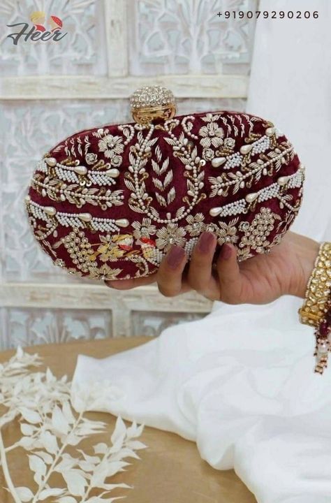 Bridal Purse Indian, Indian Purse, Indian Clutch, Indian Bags, Fancy Clutch Purse, Clutch Purse Wedding, Bride Purse, Bride Clutch, Bridal Bags