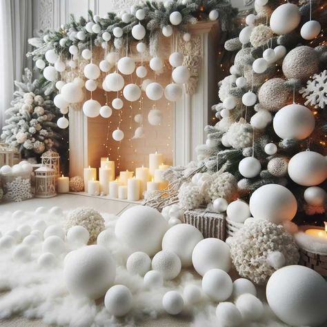 25 Winter Wonderland Christmas Decor Ideas » HomeDecorFull Christmas Winterwonderland Ideas, Xmas Wonderland Decor, Birthday Decorations Winter, White Christmas Tree With White Decor, Winter Igloo Decor, Elegant Winter Wonderland Decorations, Winter Events Ideas, Christmas White Decorations, Event Christmas Decor