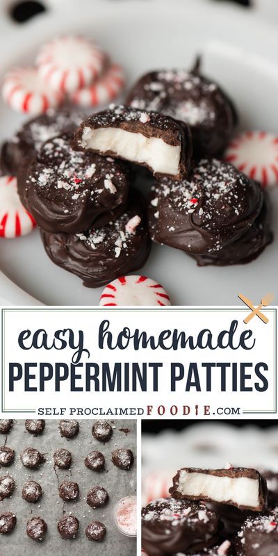 Peppermint Patties Recipe, Peppermint Desserts, December Recipes, Xmas Goodies, Homemade Peppermint Patties, Weight Watcher Desserts, Peppermint Recipes, Seasonal Baking, Coconut Dessert