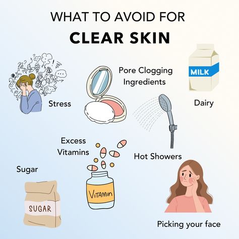 Anti Acne Diet, Acne Diet, Skin Facts, Clear Glowing Skin, Good Skin Tips, Forehead Wrinkles, Basic Skin Care Routine, Clear Skin Tips, Perfect Skin Care Routine