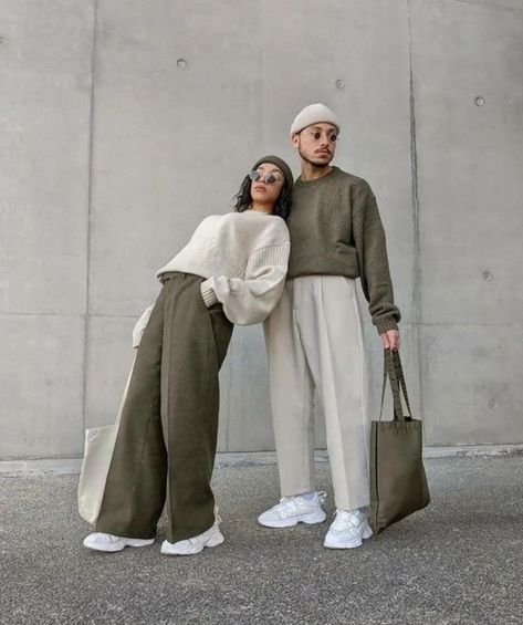 Matching Sweatsuit Outfit Couples, Matching Sweatsuit Outfit, Couple Outfits Streetwear, Coordinating Couple Outfits, Couples Streetwear, Sweatsuit Outfits, Couple Streetwear, Couple Outfits Matching, Streetwear Couple