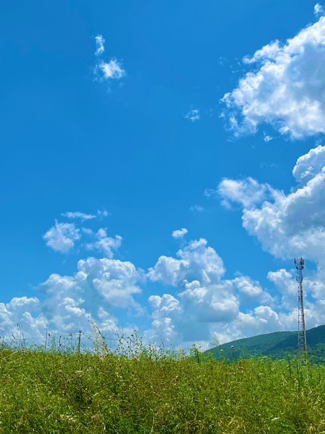 #field #sunny #bluesky #sky #blue #aesthetic #cottagecore Blue Aesthetic Cottagecore, Carpet Ideas 2023, Blue Sky Photography, Iphone Wallpaper Aesthetic, Sky Day, Blue Sky Clouds, Carpet Ideas, Sky Photography Nature, Wallpaper Iphone Wallpaper