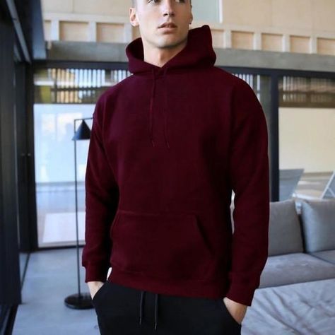 👉 Comment "Shop" order this item 👈 Maroon Cotton Men's Full Sleeves Hoodie 👇 Cotton Solid Full Sleeves Mens Hoodie Introducing our Cotton Solid Full Sleeves Mens Hoodie, a versatile addition to your wardrobe. Crafted from premium cotton, this hoodie offers comfort and style in one package. Its solid maroon color and regular fit make it an ideal choice for casual occasions. Fabric: Cotton Pattern: Solid Fit: Regular Sleeves Type: Full Sleeves Neck Type: Round Neck Length (in Inches):... Maroon Hoodie, Mens Hoodie, No Closure, Maroon Color, Full Sleeves, Full Sleeve, Fabric Cotton, Red Color, Hoodies Men