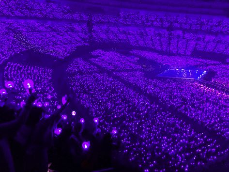 Purple Ocean, Bts Twt, Bts, Concert, Lighting, Purple, Twitter