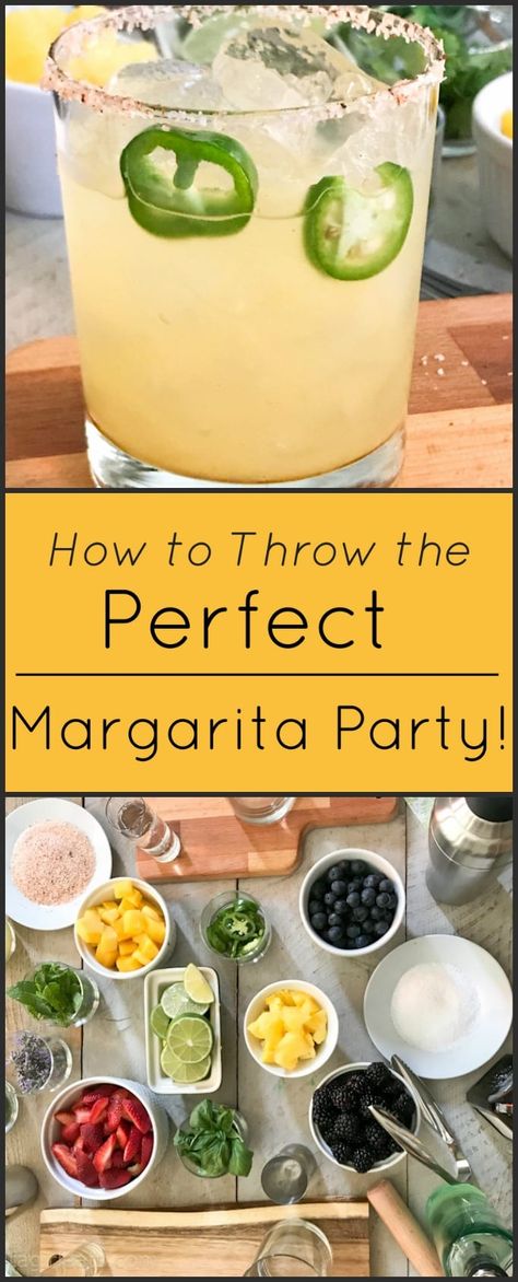 Party Food Ideas For Adults Entertaining, Party Snacks For Adults, Snacks For Adults, Margaritaville Party, Margarita Party, Margarita Bar, Perfect Margarita, How To Make Margaritas, Tacos And Tequila