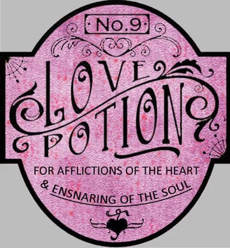 Love Potion No. 9 Potion Label Harry Potter Love Potion, Harry Potter Potion Labels, Love Potion Bottle, Love Potion No 9, Halloween Apothecary Labels, Classe Harry Potter, Halloween Potion Bottles, Halloween Apothecary, Harry Potter Printables