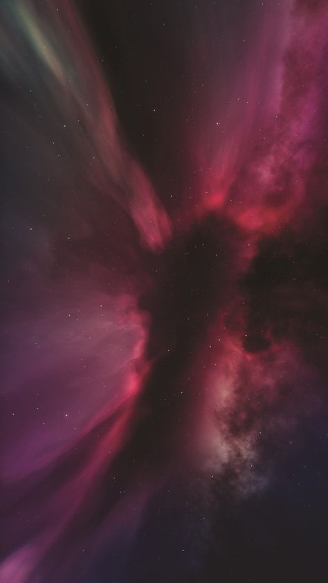 Northern Lights Wallpaper Aesthetic, Pink Celestial Aesthetic, Space Aesthetic Pink, Pink Space Wallpaper, Wallpaper Backgrounds Light, Pink Dark Wallpaper, Pink Northern Lights, Northern Lights Aesthetic, Dark Pink Wallpaper