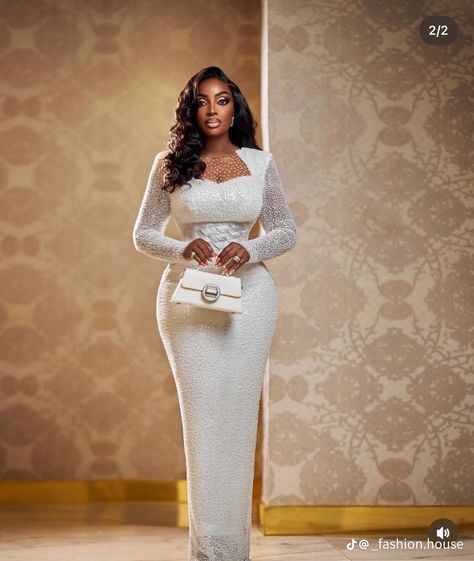 Wedding Guest Outfit For Plus Size Women, Long Dinner Gown Styles, White Lace Gown Styles Nigerian, Lace Styles For Wedding Guest, Latest Lace Styles For Wedding, Styles For Wedding Guest, Lace Gown Styles Nigerian, Dinner Gown Styles, Nigerian Clothes