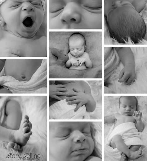 Newborn Features Photography, Infant Detail Photos, Detail Newborn Shots, Newborn Photography Detail Shots, Newborn Photography Details, Newborn Detail Shots, Simple Newborn Photos, Newborn Posing Guide, Newborn Details