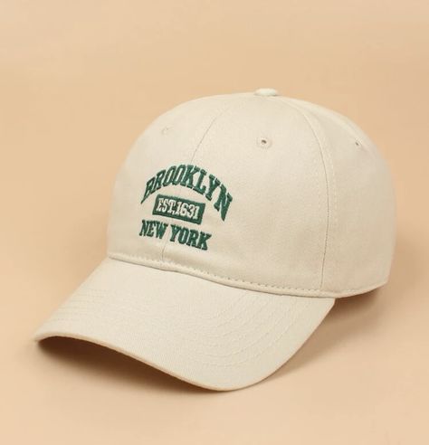 Hats With Embroidery, Trendy Caps, Embroidery Caps, Beige Hat, Overalls Men, Embroidery Baseball, Vintage Baseball Caps, Stylish Caps, Casual Denim Pants