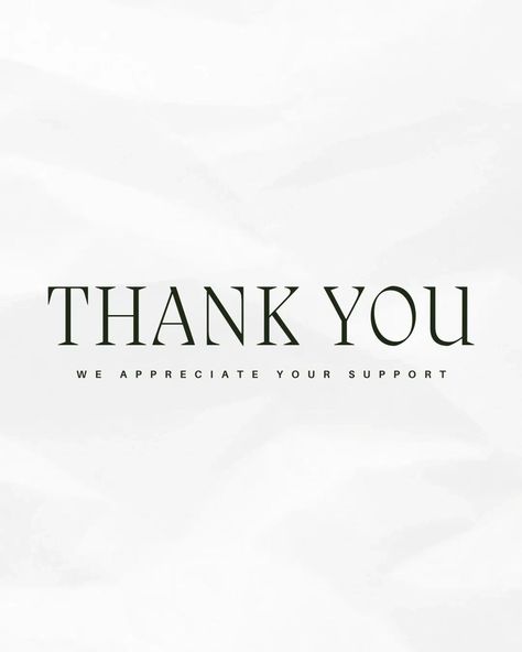 Thank you for your support! Your encouragement means everything to us. Together, we can achieve great things. Keep being amazing! #ThankYou #Gratitude #Support #Community #Appreciation https://www.belleapparella.com Thank You For Your Support Business, Thank You For Supporting Me, Thank You For Everything, Thank You For Your Support, Thank You Quotes For Support, Thank You Quotes, Appreciation Quotes, Cleaning Business, Content Ideas