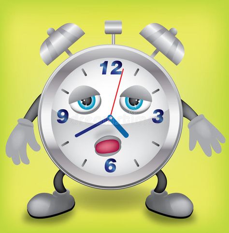 Sleepy clock. Illustration of metal clock with hands, feet and sleepy face #Sponsored , #SPONSORED, #ADVERTISEMENT, #clock, #metal, #sleepy, #Illustration Cartoon Time Clock, Alarm Clock Doodle, Old Clock Illustration, Clock Cartoon Image Blue, Wall Clock Cartoon, Information Technology Logo, Metal Clock, Telling Time, Technology Logo