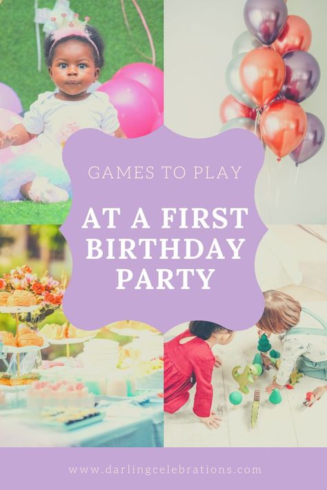 Fun First Birthday Games | First Birthday Ideas | First Birthday Activities  #firstbirthdayideas #firstbirthdaypartygames 1st Birthday Party Activity Ideas, Baby Birthday Activities, Games First Birthday, First Birthday Crafts, 1st Birthday Activities, First Birthday Activities, Baby Birthday Games, Girls Birthday Games, 1st Birthday Games