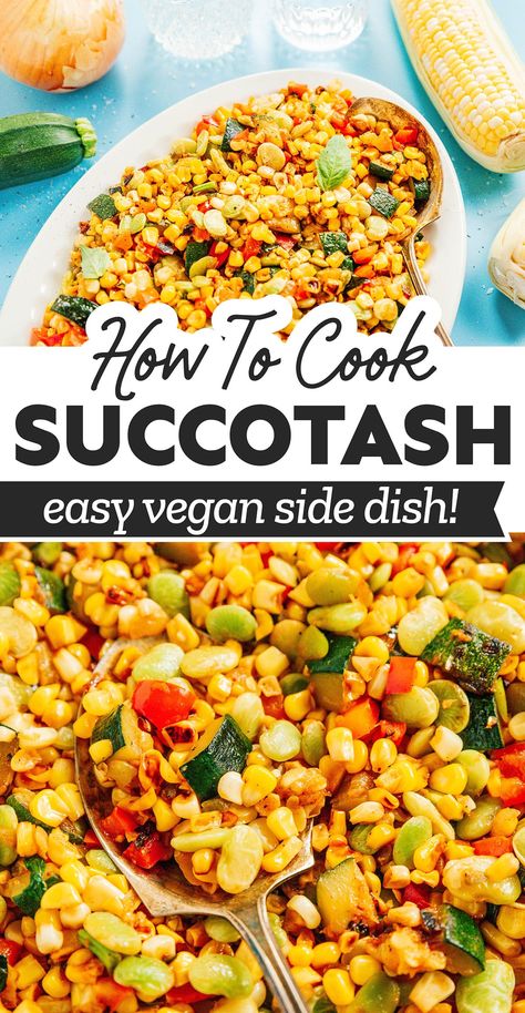 Southern Succotash Deep South Dish, Southern Succotash Recipe, Corn Succotash Recipe, American Dinner Recipes, Southern Succotash, Succotash Recipe, Corn Succotash, Veggie Side Dish, Fresh Tomato Soup