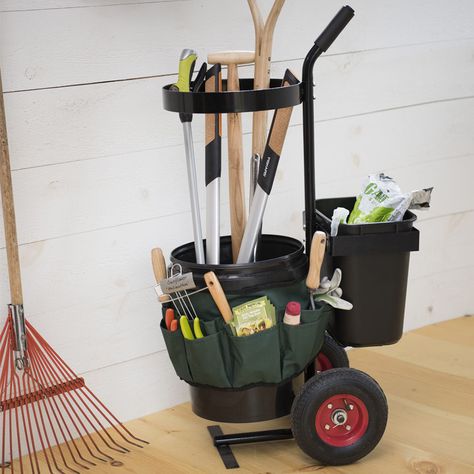 Garden Tool Caddy, Mobile Garden, Smart Farming, Plant Products, Tool Caddy, Garden Tool Rack, Best Garden Tools, Landscaping Tools, Garden Tool Organization