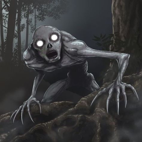 More Bizarre Encounters with Creepy Pale Crawler Humanoids | Mysterious Universe Skinwalker Drawing, The Rake Creature, Rake Creature, Skin Walker, Creepy Creatures, Mysterious Universe, The Rake, Humanoid Creatures, Walker Art