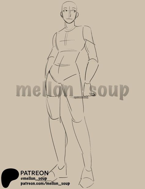 mellon_soup | pose reference drawings | Patreon Body Sketches Reference, Art Male Poses, 6 People Art Reference, Standing Pose Reference Drawing Male, Cute Art Pose Reference, Comic Base Reference, Drawing Reference Body Poses, Halfbody Poses Reference Drawing, Character Posing Reference