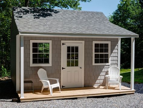 Shed with porch