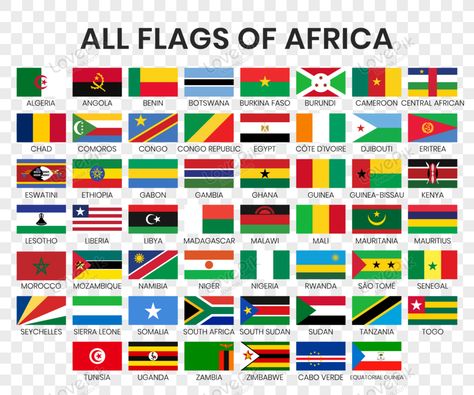 Flags Of African Countries, Flags Of Africa, World Flags With Names, All African Countries, Africa Countries, Africa Continent, Africa Flag, Countries And Flags, Flags With Names