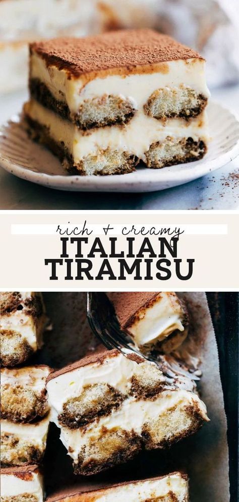 This incredible tiramisu recipe is a delicious no bake dessert with a silky smooth mascarpone filling and espresso soaked lady fingers. It's gluten free, too! Tiramisu Filling Recipe, Tarimisu Recipe, Tiramisu Filling, Tiramisu Cream, Best Tiramisu Recipe, Best Chocolate Chip Muffins, Gluten Free Tiramisu, Butternut Bakery, Mascarpone Filling