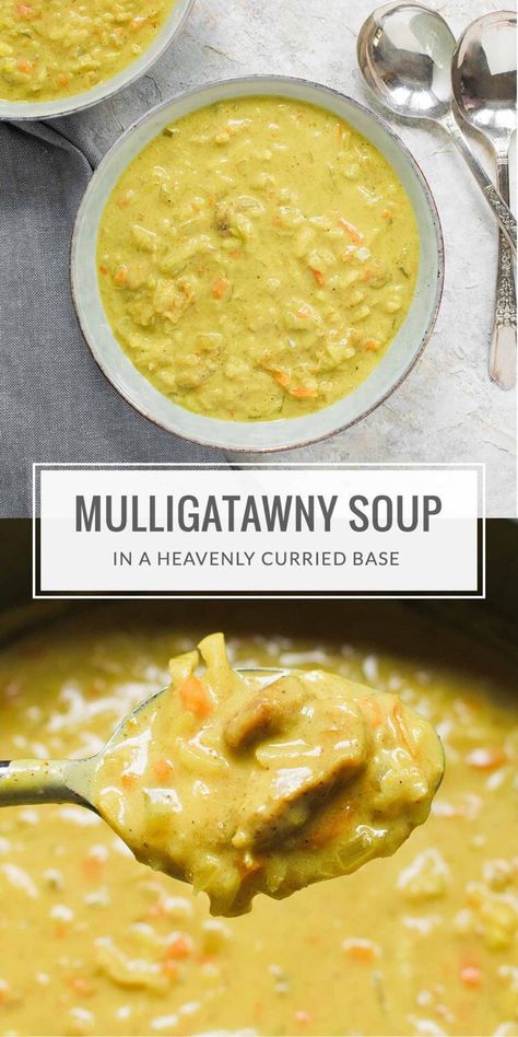 Mulligatawny Soup Recipe, The Best Chicken Soup, Best Chicken Soup, Mulligatawny Soup, Chicken Curry Soup, Milk Soup, Indian Soup, Winter Soup Recipe, Coconut Milk Soup